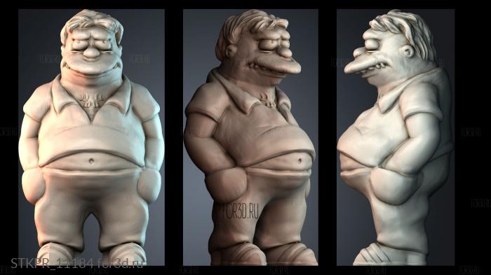 STKPR_11184 3d stl for CNC