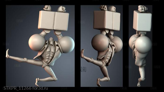 STKPR_11266 3d stl for CNC