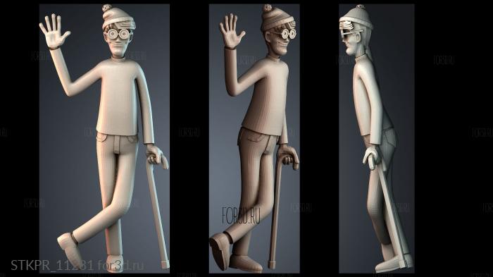 STKPR_11281 3d stl for CNC