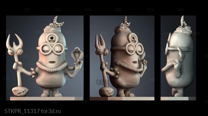 STKPR_11317 3d stl for CNC