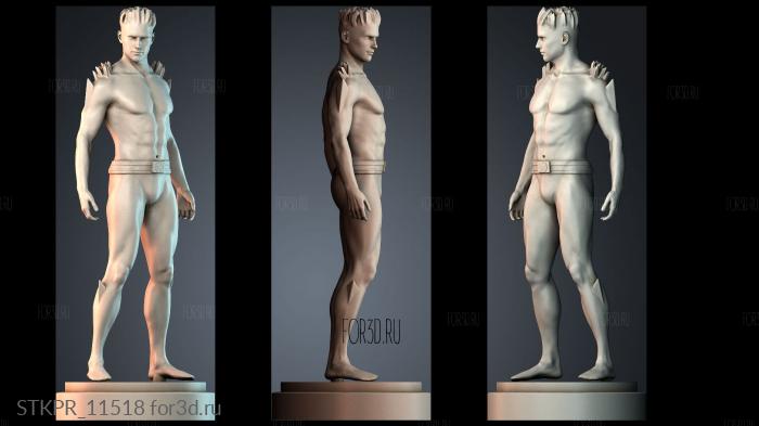 STKPR_11518 3d stl for CNC