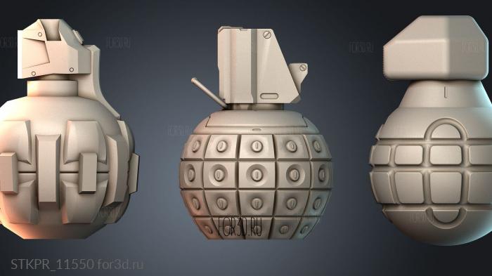 STKPR_11550 3d stl for CNC