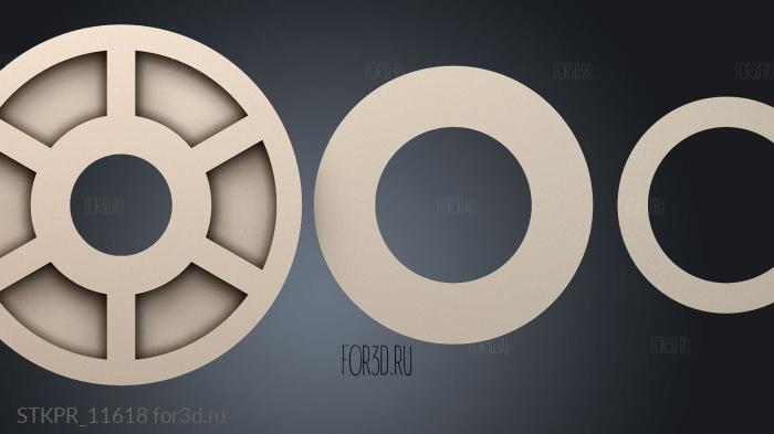 STKPR_11618 3d stl for CNC