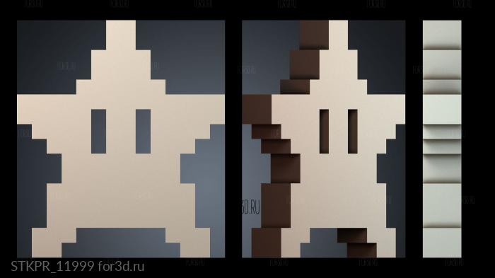 STKPR_11999 3d stl for CNC