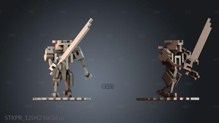 STKPR_12042 3d stl for CNC