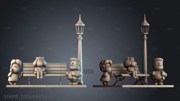 STKPR_12064 3d stl for CNC