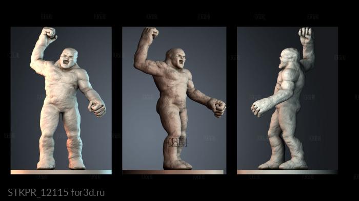 STKPR_12115 3d stl for CNC