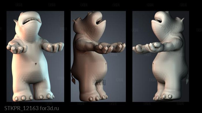 STKPR_12163 3d stl for CNC