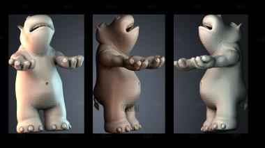 STKPR_12163 stl model for CNC