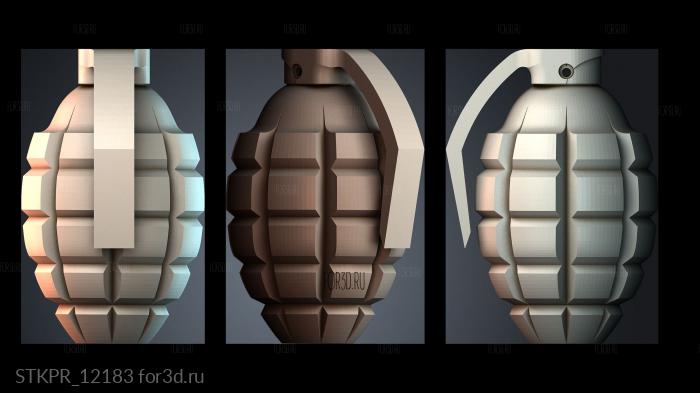 STKPR_12183 3d stl for CNC
