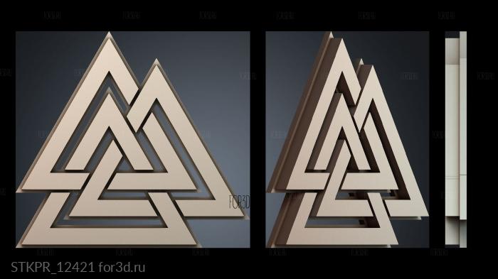 STKPR_12421 3d stl for CNC