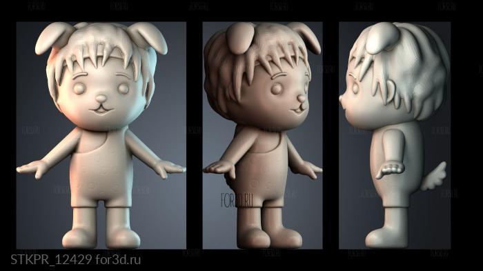 STKPR_12429 3d stl for CNC