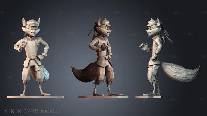 STKPR_12445 3d stl for CNC