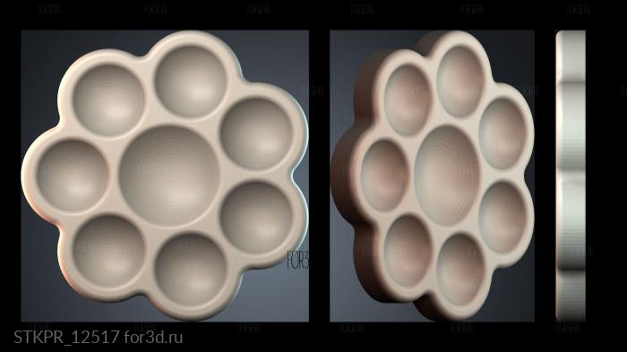 STKPR_12517 3d stl for CNC