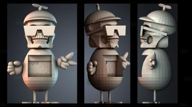 STKPR_12678 stl model for CNC