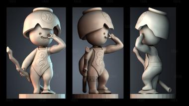 STKPR_12720 stl model for CNC