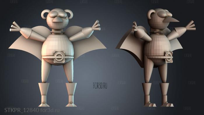 STKPR_12840 3d stl for CNC