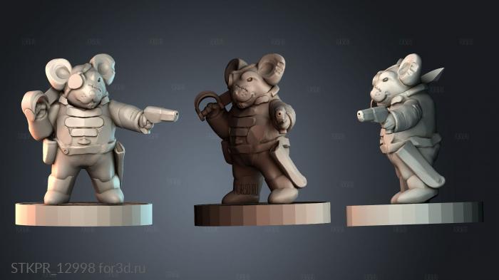 STKPR_12998 3d stl for CNC