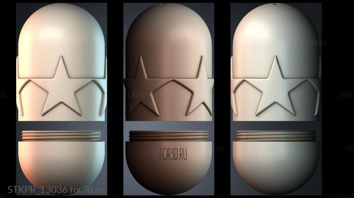 STKPR_13036 3d stl for CNC