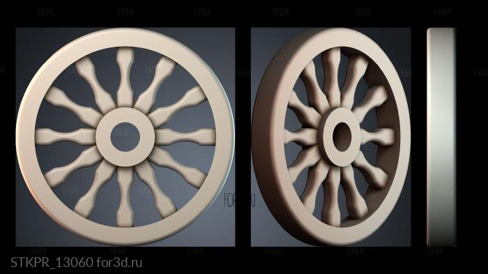 STKPR_13060 3d stl for CNC