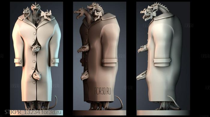 STKPR_13234 3d stl for CNC