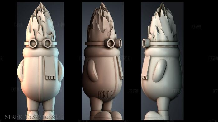 STKPR_13322 3d stl for CNC