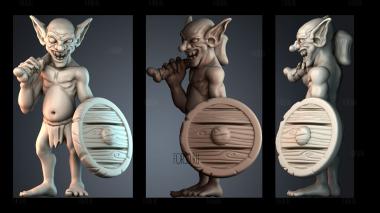 STKPR_13352 stl model for CNC