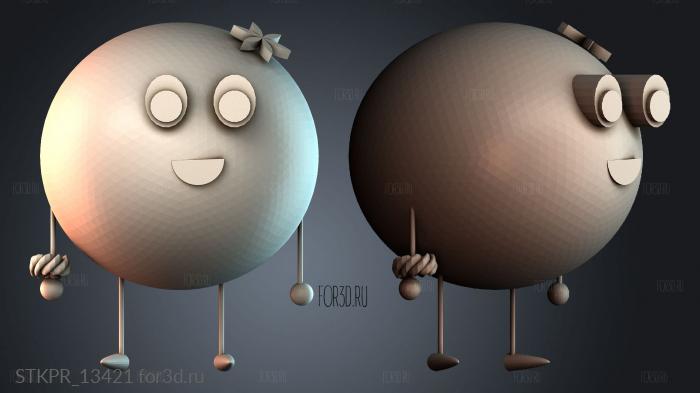 STKPR_13421 3d stl for CNC