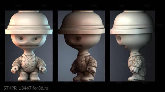 STKPR_13447 3d stl for CNC