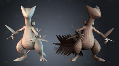 STKPR_13494 stl model for CNC