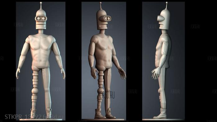 STKPR_13592 3d stl for CNC