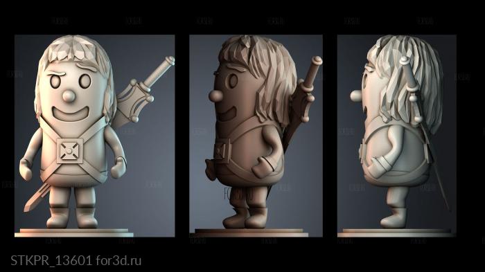 STKPR_13601 3d stl for CNC