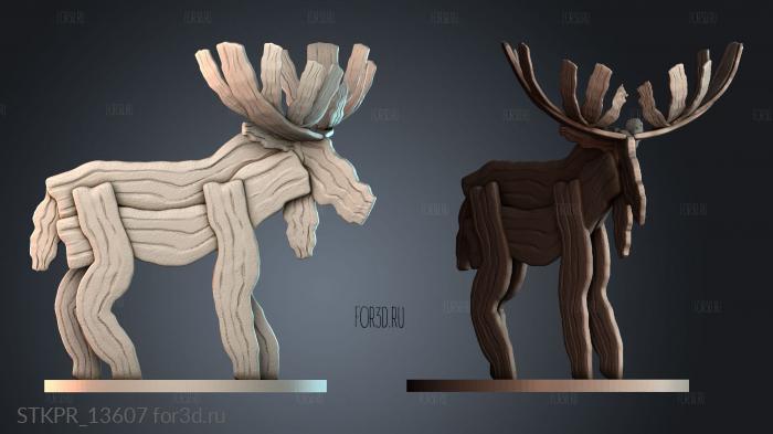 STKPR_13607 3d stl for CNC