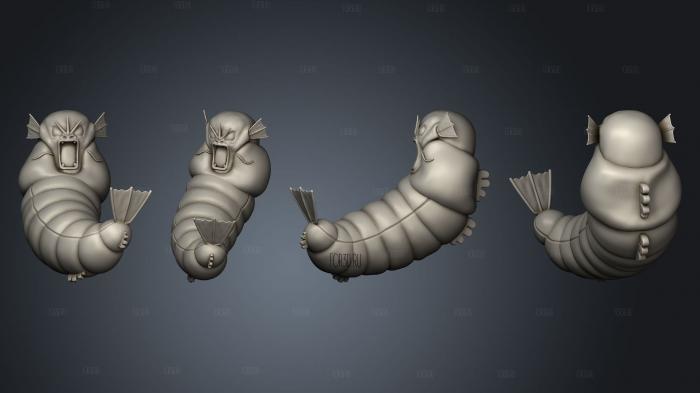 AW Chonky Serpent 3d stl for CNC