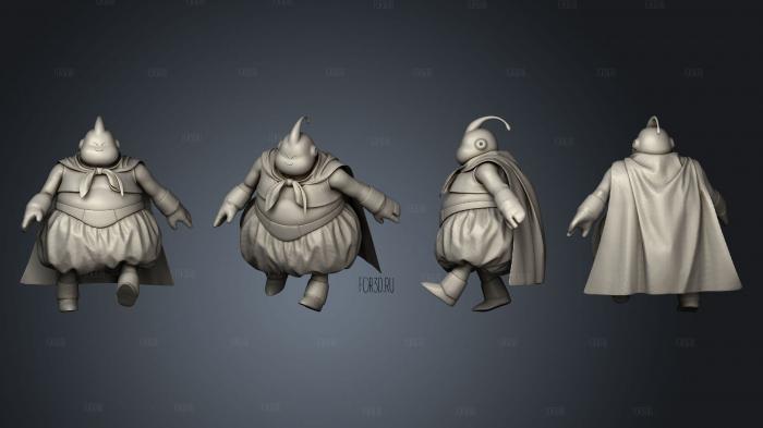 buu jump force 3d stl for CNC