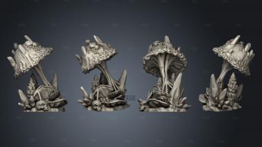 cave fungi pre stl model for CNC