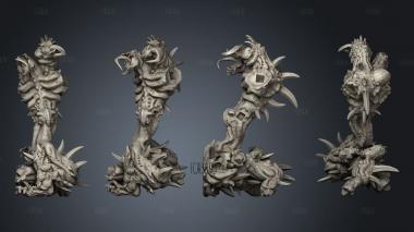 Cosmic Horror Nyzho Soul Body stl model for CNC