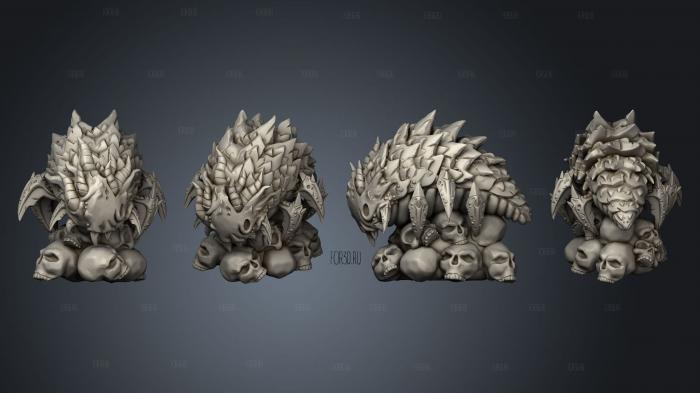 Cosmic Horror Vhelpling B 3d stl for CNC