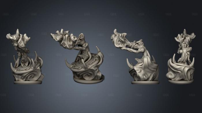 Daemon Army Disc Riders Single 1 3d stl for CNC