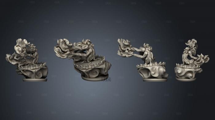 Daemon Army Disc Riders Single 2 3d stl for CNC