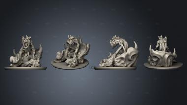 Daemon Army Disc Riders Single 3 stl model for CNC
