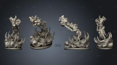 Daemon Army Disc Riders Single 4 stl model for CNC