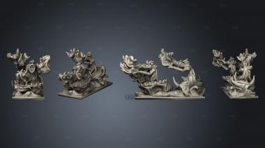 Daemon Army Disc Riders Strip 1 stl model for CNC