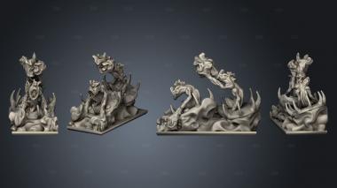 Daemon Army Disc Riders Strip 2 stl model for CNC