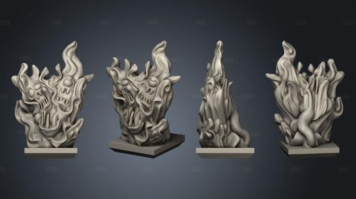 Daemon Army Inf 11 3d stl for CNC