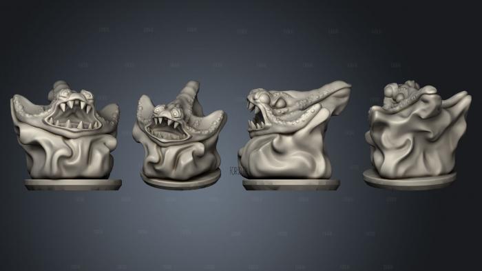 Daemon Army Ray 4 3d stl for CNC