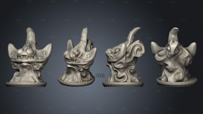 Daemon Army Ray 5 3d stl for CNC