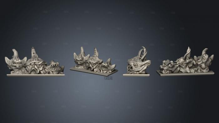 Daemon Army Ray Daemons Strip 1 3d stl for CNC