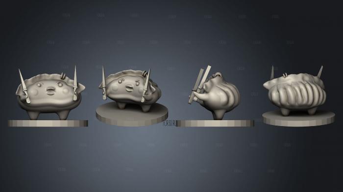 Dim sum adventurers 3d stl for CNC