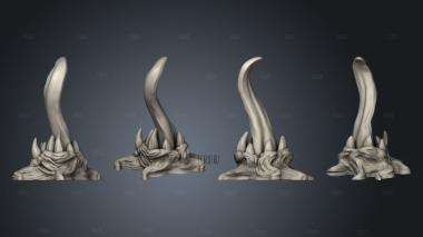 Flesh Toung stl model for CNC